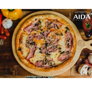 Pizza Prosciutto e Funghi
